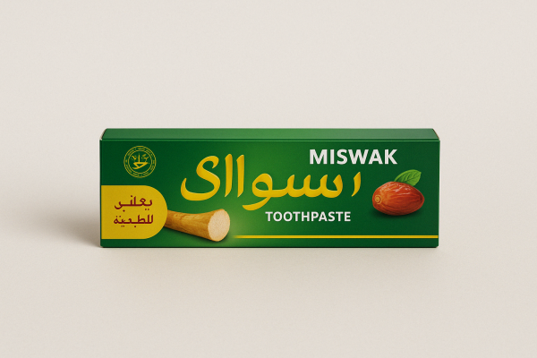 Dentifrice au siwak naturel : nettoie, purifie, renforce les gencives et prévient les caries. Sans fluor, idéal pour une hygiène bucco-dentaire saine.