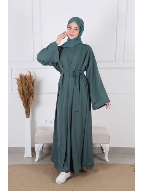 Abaya grise