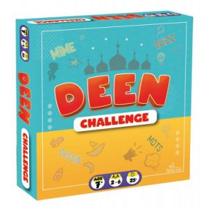 Deen Challenge est le jeu au concept novateur, qui plait autant aux joueurs « Juniors » qu’aux joueurs « Experts ». 500 questions et défis mettront tes connaissances et ton talent à rude épreuve. Les parties s’enchaînent sans répit, pour une ambiance super conviviale !