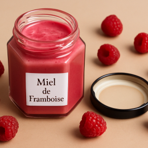 Miel blanc rare du Kirghizistan, crémeux et floral, issu des framboisiers sauvages. Un trésor naturel à découvrir sans attendre.