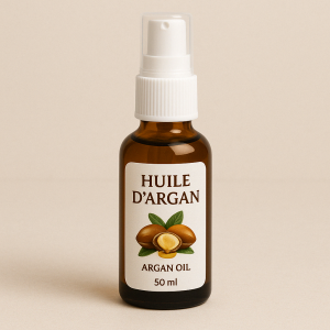 Découvrez notre huile d'argan bio, un trésor de la nature extrait avec soin par une coopérative de femmes au Maroc. Conditionnée en flacon de 60 ml, cette huile 100% pure et naturelle est un véritable élixir de beauté et de bien-être.