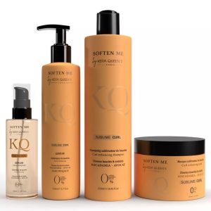 Shampoing Kera Queen pour cheveux boucles - soin nourrissant